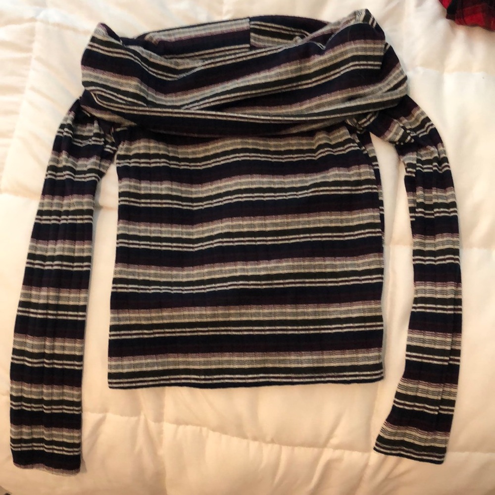 Off the shoulder shirt